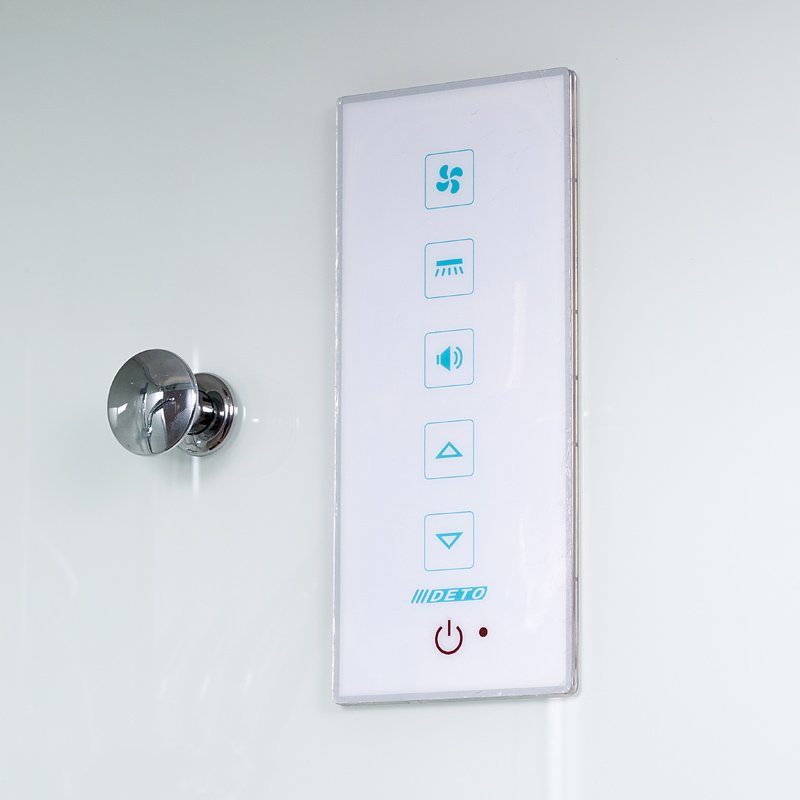 ЕМ1512 R с гм. и эл. Душевая кабина DETO Серия EM D08S+ эл. - Вид №7