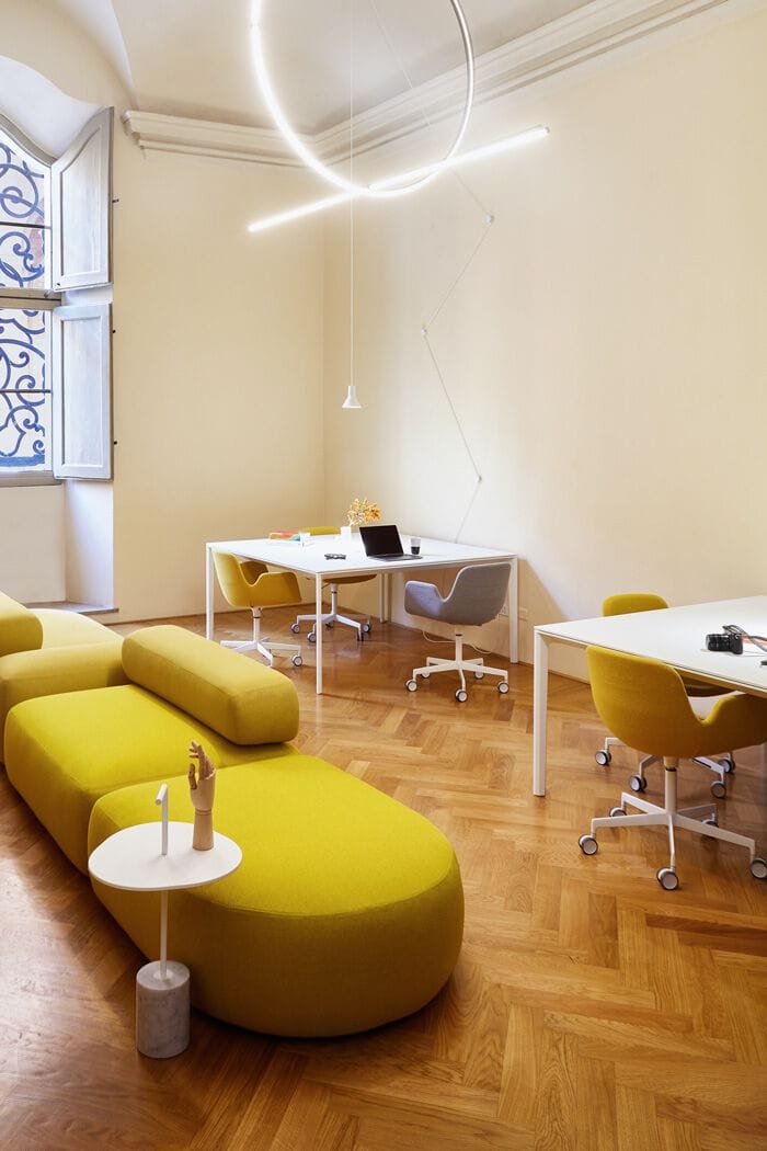 5 спиц ткань регулируемая высота операционный стул офис Lapalma ARCH-00142840 - Вид №5