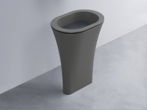 AMLA65-CM+AMPILO-BA+AMCOLO-CM Раковина Amedeo Ovale отдельностоящая cielo Enjoy + Amedeo