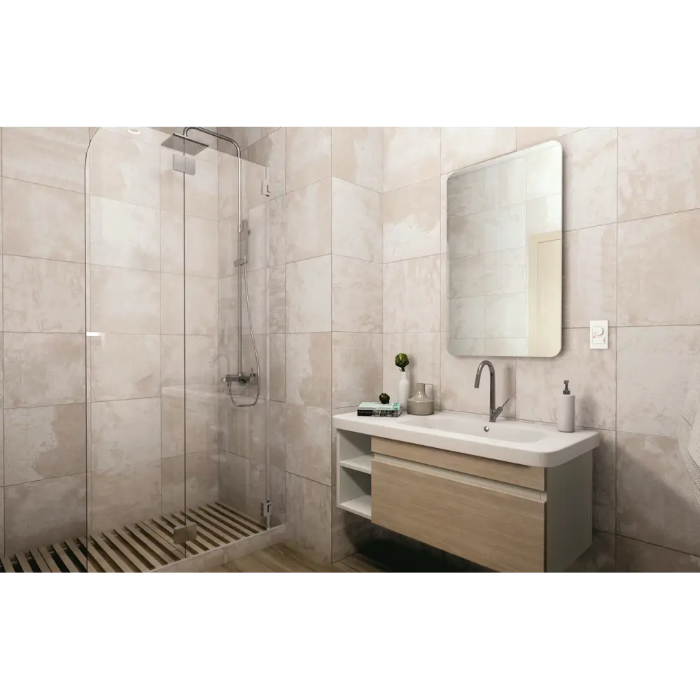 Керамогранит Estima Solo 40.5x40.5 см 1.804 м² бежевый STLM-2048565 - Вид №6