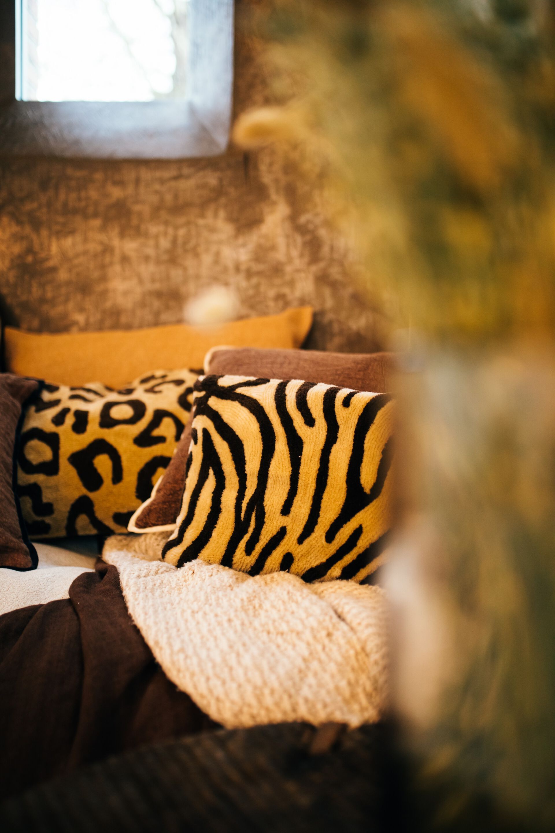 Прямоугольная однотонная льняная подушка POMAX BASICS ARCH-00153227 - Вид №36