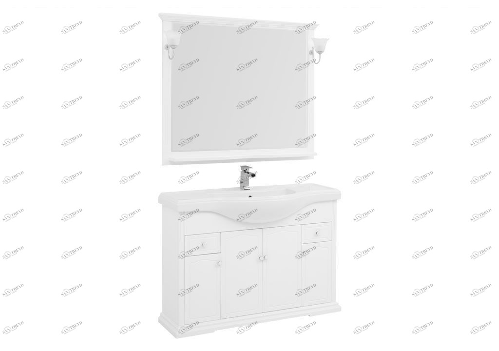 Мебель для ванной Aquanet Лагуна Классик 120 белый 00175443