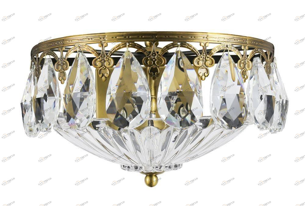 Бра Crystal Lux Canaria AP2 CRYSTAL LUX  077443 Бронза;прозрачный 