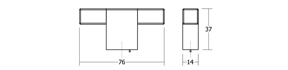 Дубовая ручка Viefe Hako ARCH-00046286 - Вид №2