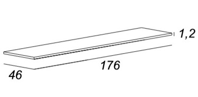 Мебель для ванной CEZARES BELLAGIO 175 Grafite - Вид №10
