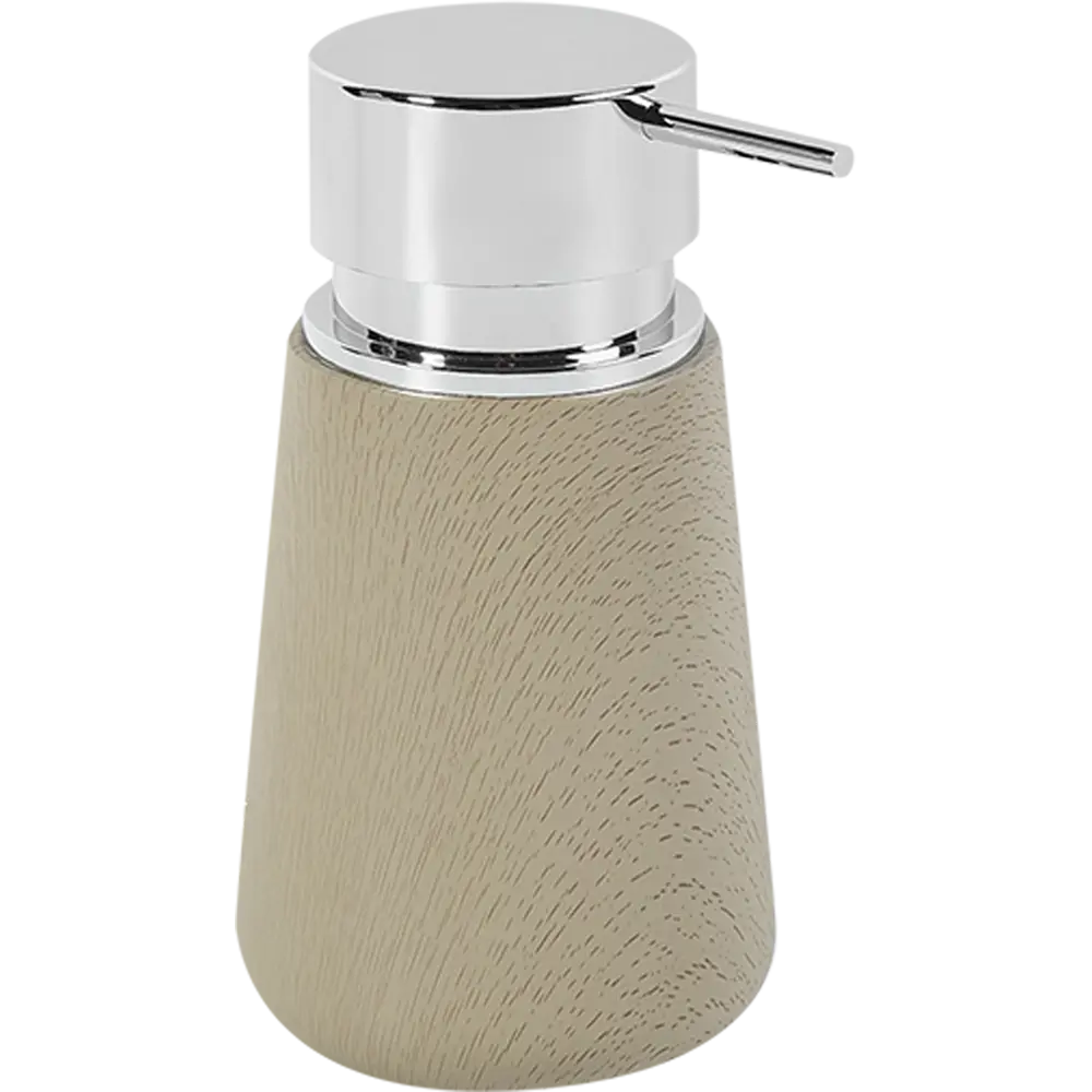 Дозатор для жидкого мыла Bath Plus Legno настольный пластиковый цвет серо-коричневый STLM-2023519