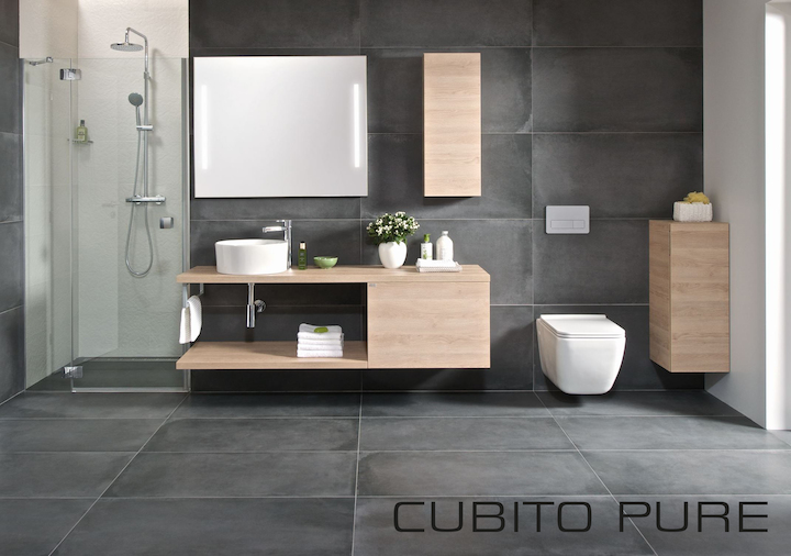 JIKA Тумба под раковину, для ванной H41J424 Cubito Pure  - Вид №3