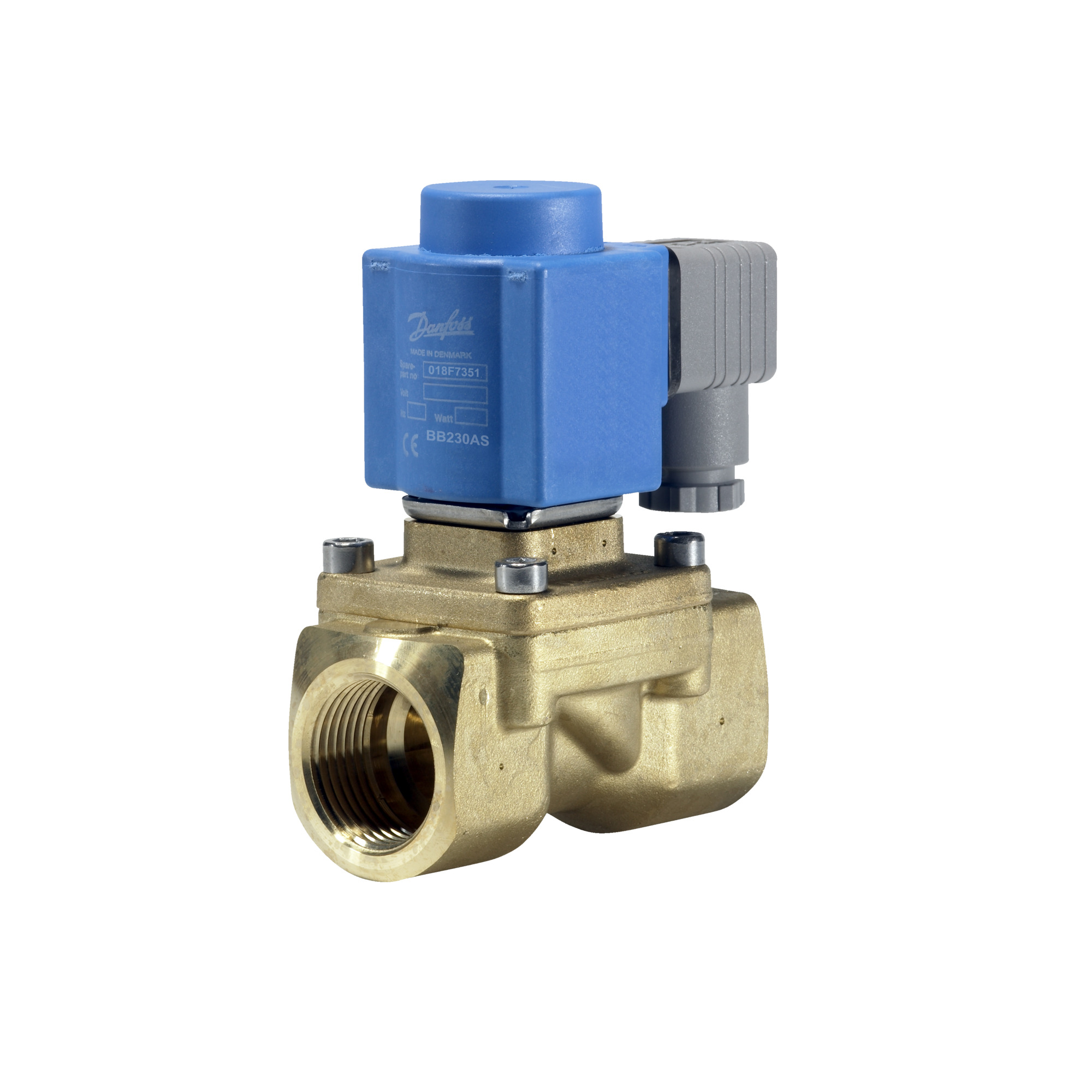 Danfoss EV250B — двухходовые электромагнитные клапаны с принудительным подъемом Клапан электромагнитный EV250B 032U5256  - Вид №9