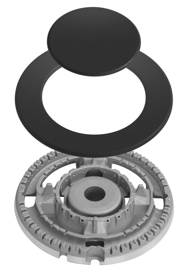 9168780 Газовая варочная поверхность Meferi MGH453BK GLASS POWER STDN-0070017 - Вид №8