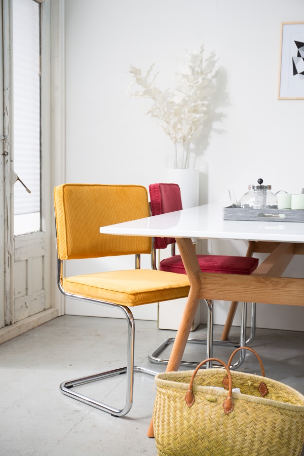 Стул Ridge Rib красный Zuiver 1006002 - Вид №5