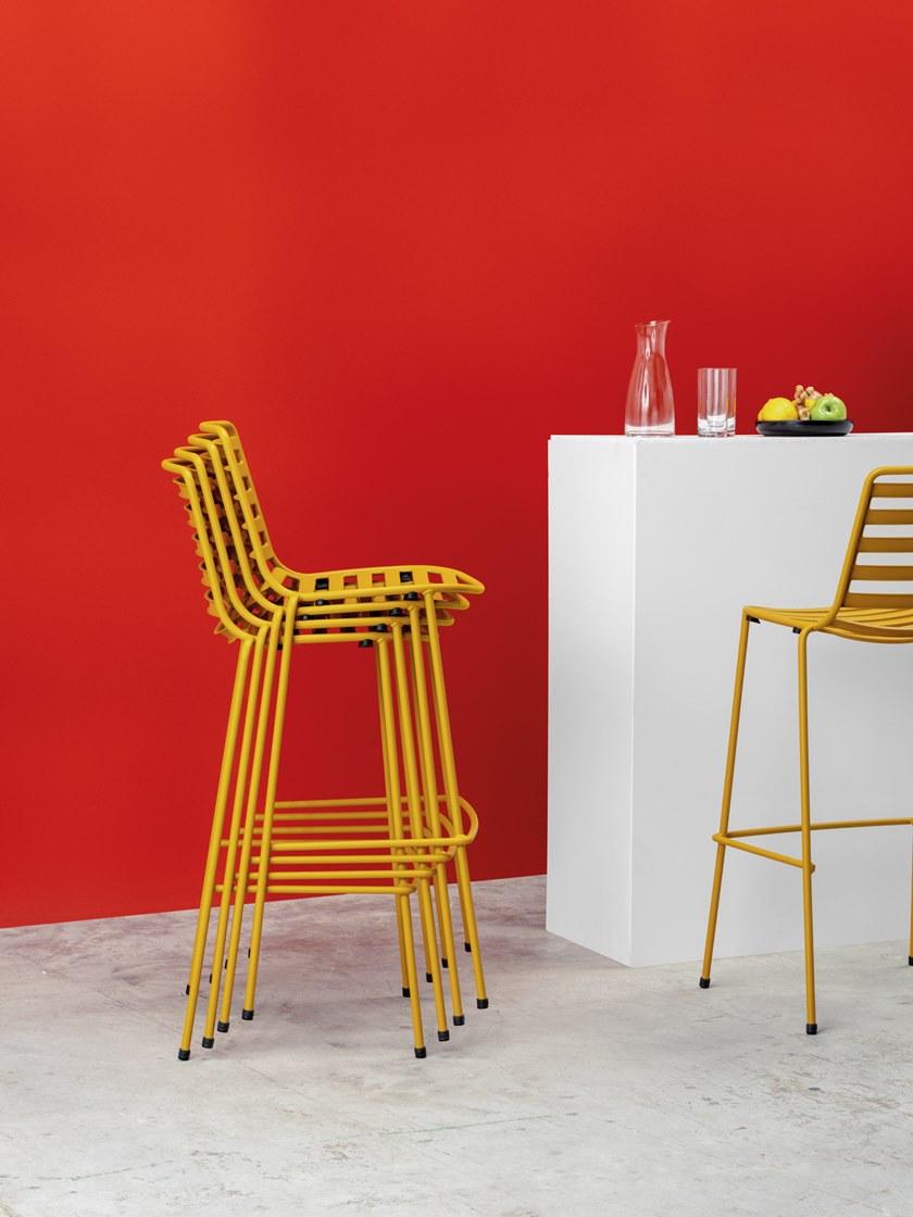 ENEA Садовый стул из стали с подставкой для ног Street sun-id-1502457 - Вид №3