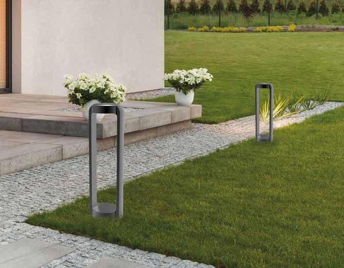 Terzo Light Светодиодный алюминиевый столбик  V4190700/v4190800  - Вид №2