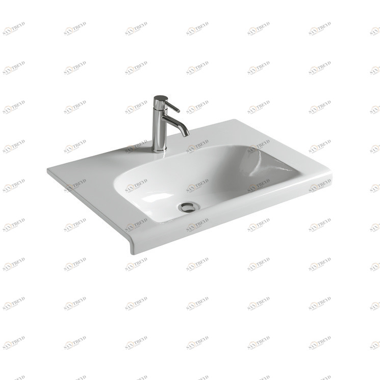 7303 Накладная раковина на столешницу  овальная Galassia DREAM