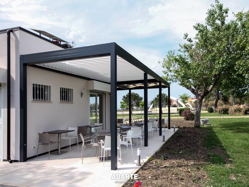 ADARTE Алюминиевая пергола с регулируемыми жалюзи  A101  - Вид №11