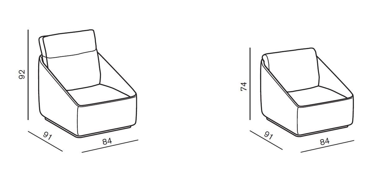 Кресло Ditre Italia ARCH-00096534 - Вид №4