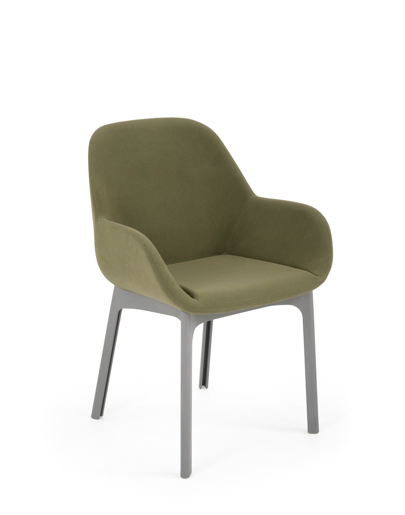 Мягкий тканевый стул с подлокотниками Kartell CLAP ARCH-00149595 - Вид №161