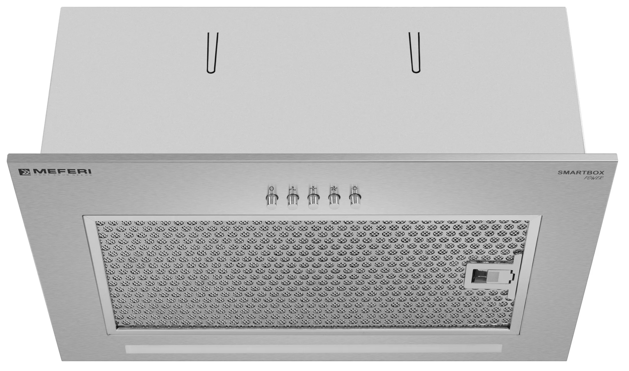 9168710 Вытяжка полновстраиваемая Meferi SMARTBOX45IX POWER серый STDN-0112876 - Вид №1