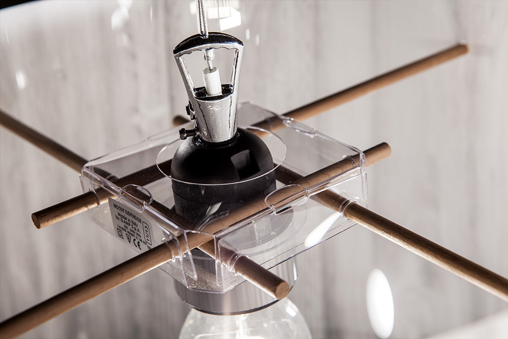Подвесной светильник Woody Purple от Slamp WOO77SOS0000V_000 SLAMP ДИЗАЙНЕРСКИЕ 243577 Фиолетовый  - Вид №6