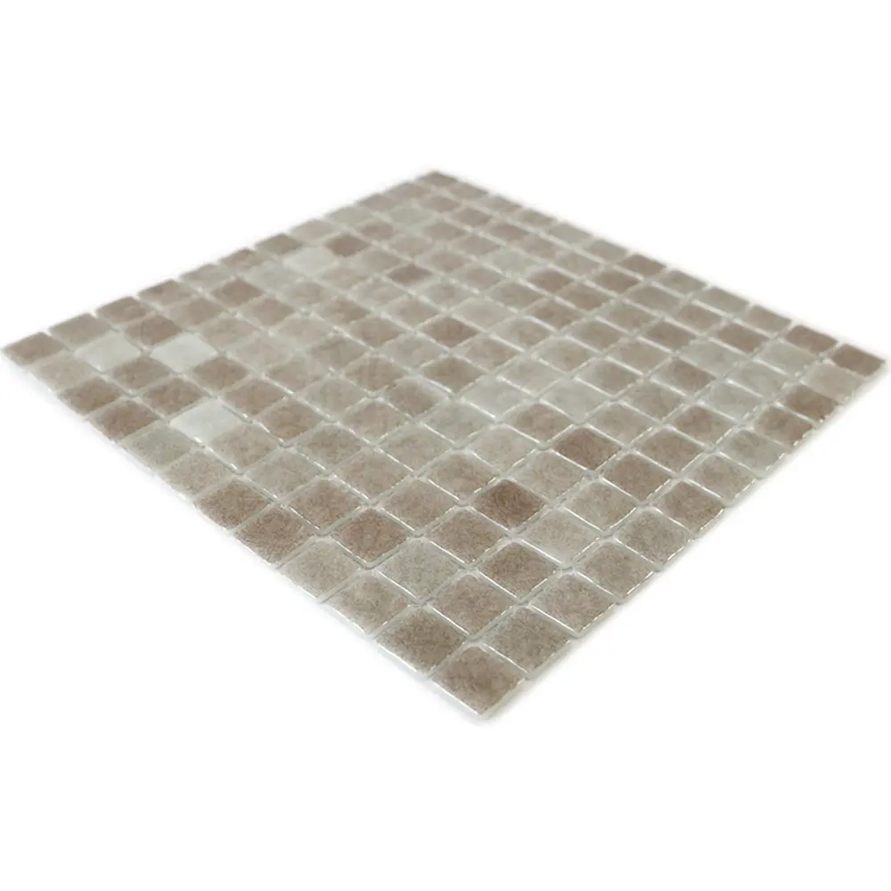 Мозаика стеклянная Natural STP-GR005 31.5x31.5 см цвет бежевый Santreyd Steppa STLM-2093686 - Вид №3
