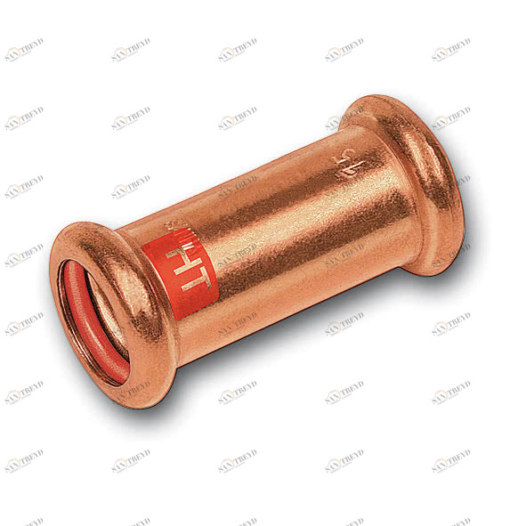 112270S42 SANHA 12270S пресс-фитинг солн.,медь, муфта подвижная ВПр-ВПр 42 мм 