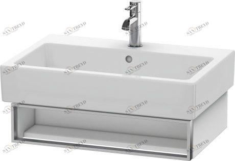 VE600501818 Тумбочка подвесная Vero #VE6005 650 x 431 мм Белый матовый, декор Duravit