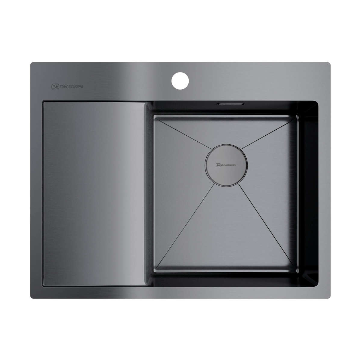 Кухонная мойка Akisame 65 GM-R OMOIKIRI 4973098