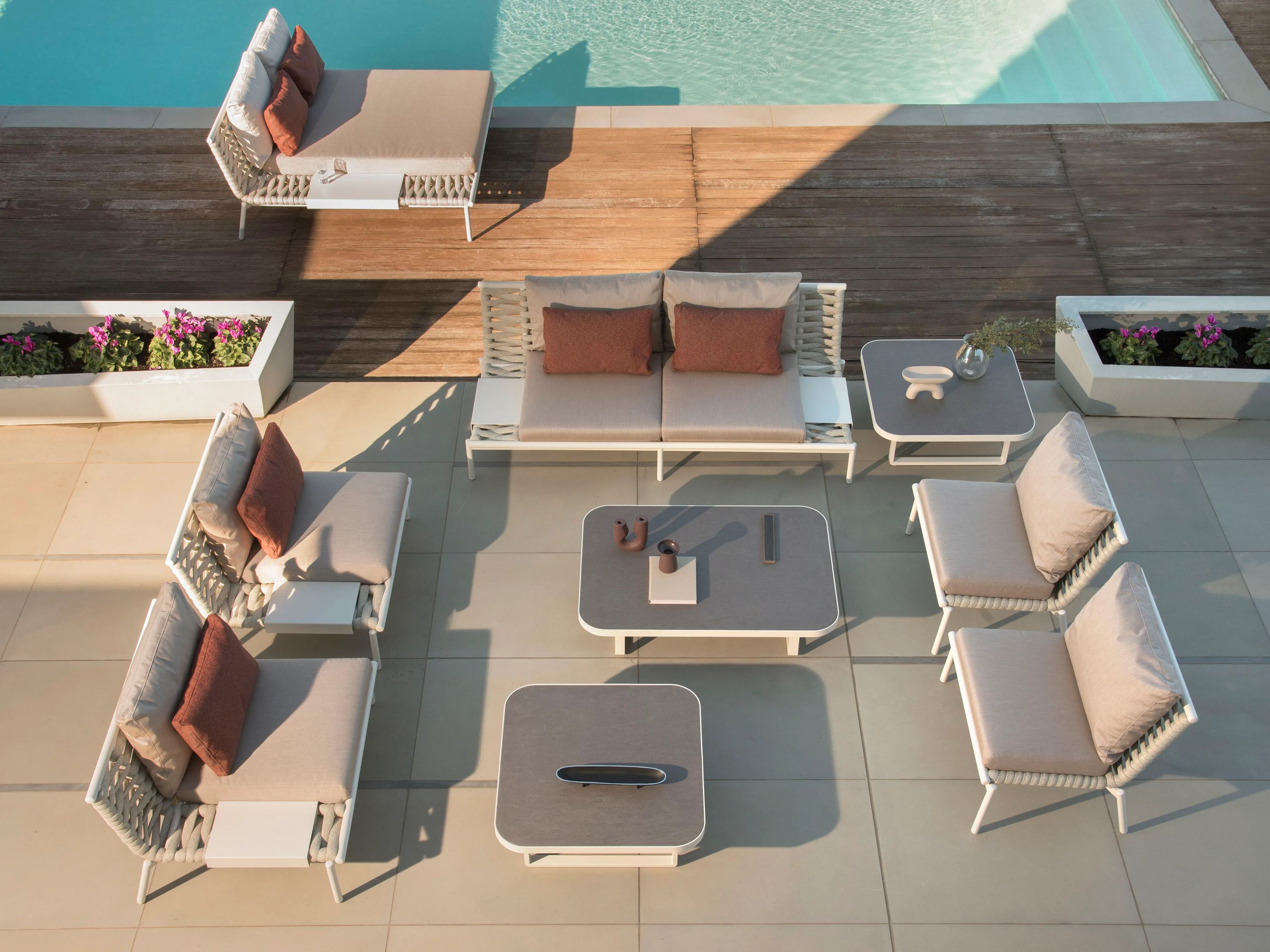 Алюминиевое садовое кресло с порошковым покрытием 10Deka Naida ARCH-00091823 - Вид №2