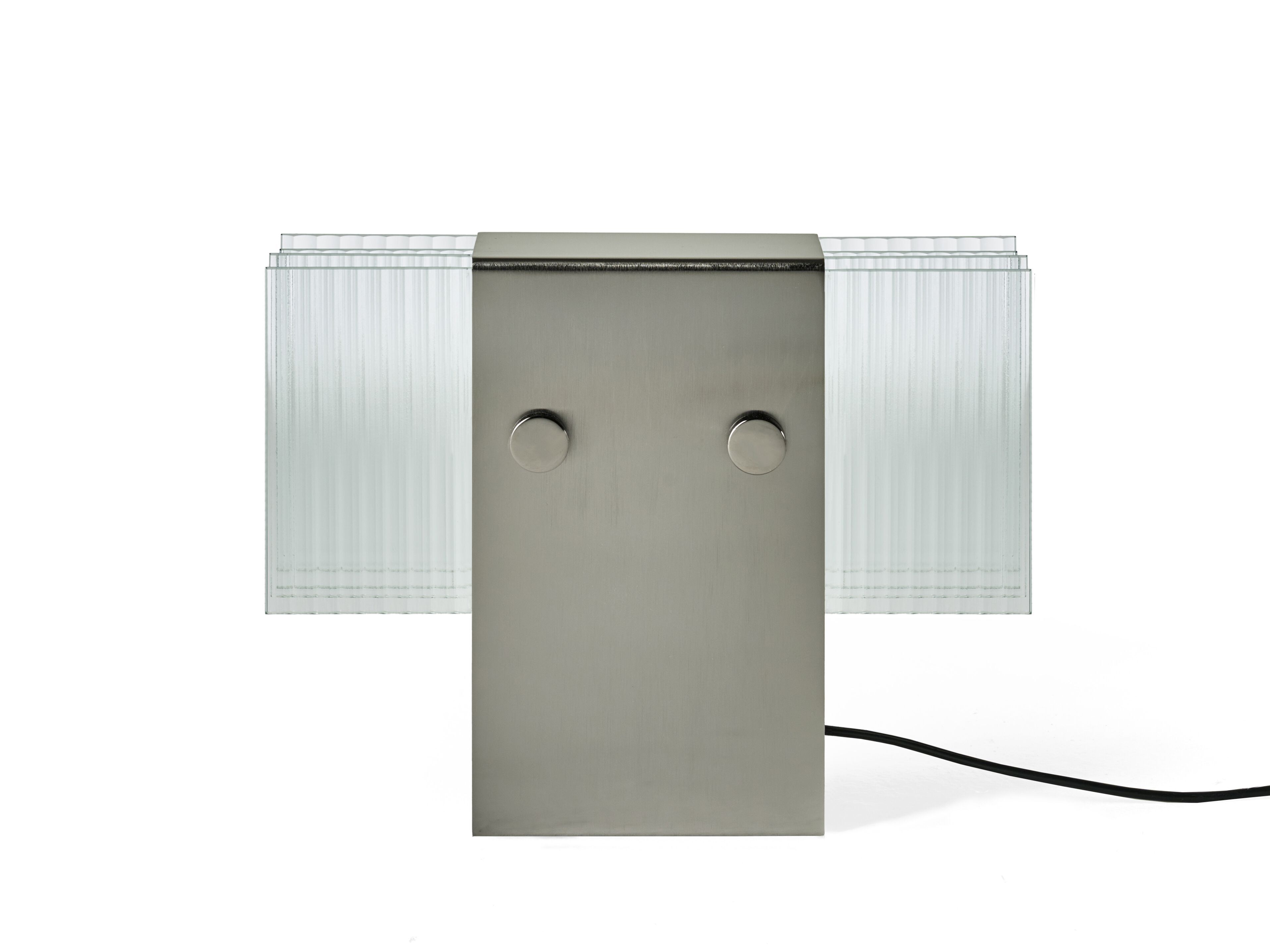 Стеклянная и металлическая настольная лампа Gianfranco Ferré Home Veil ARCH-00115627