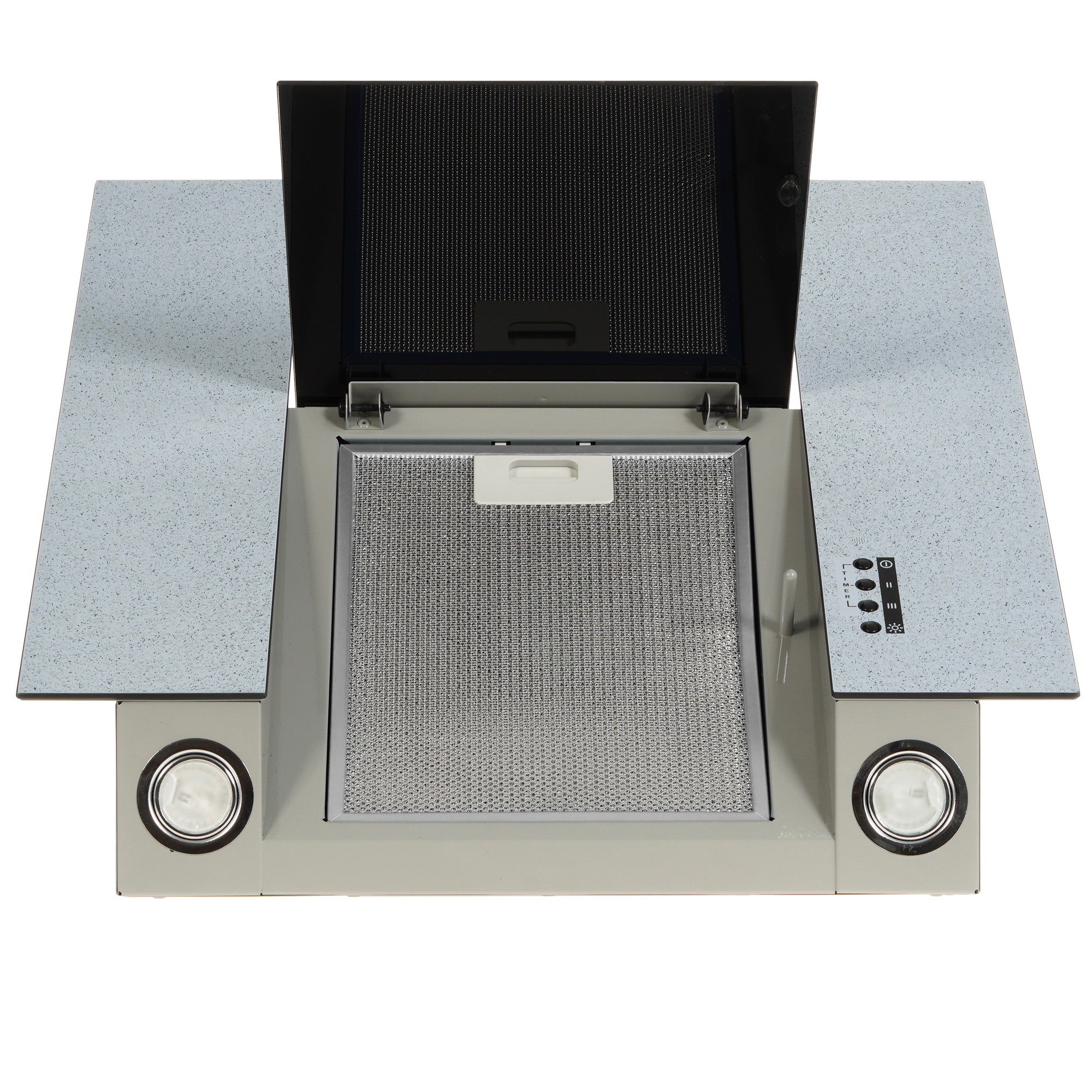 1349146 Вытяжка наклонная Gefest ВО 3603 К46 серый/серый STDN-0006842 - Вид №7