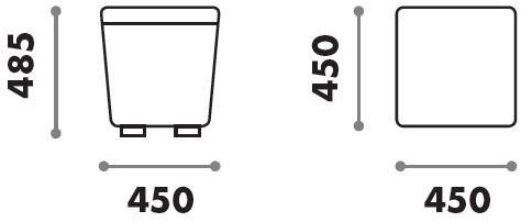 FIT INTERIORS Квадратный пуф sun-id-1460834 - Вид №2