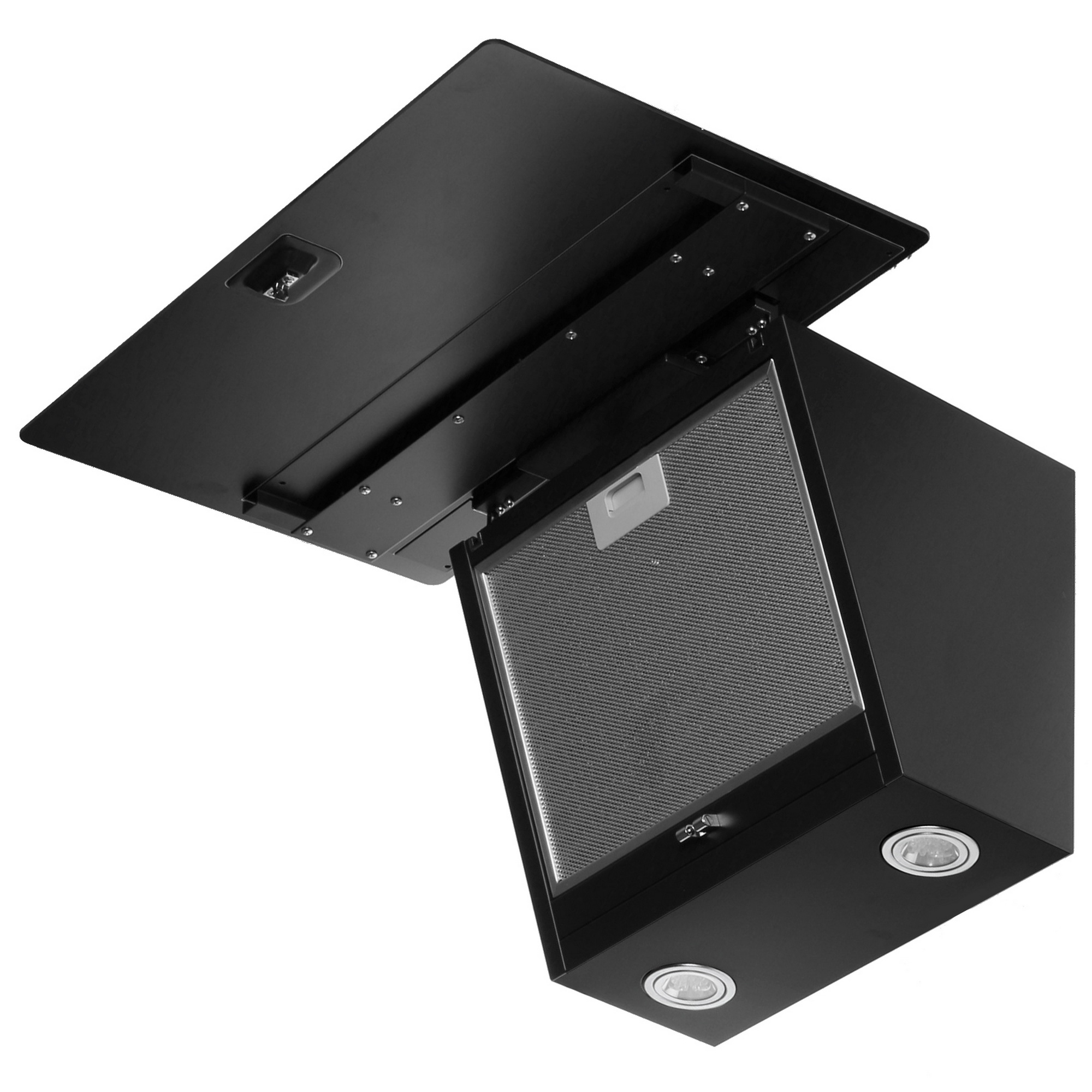 8189976 Вытяжка наклонная Elica SHEEN BL/A/60 черный/серебристый STDN-0071439 - Вид №2