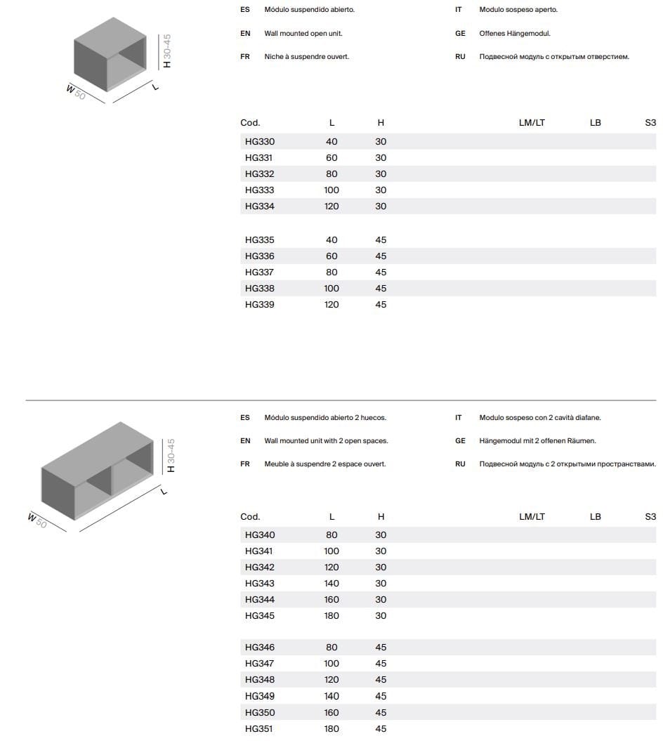 Подвесной шкаф для умывальника со встроенной раковиной Inbani Heritage ARCH-00093137 - Вид №21
