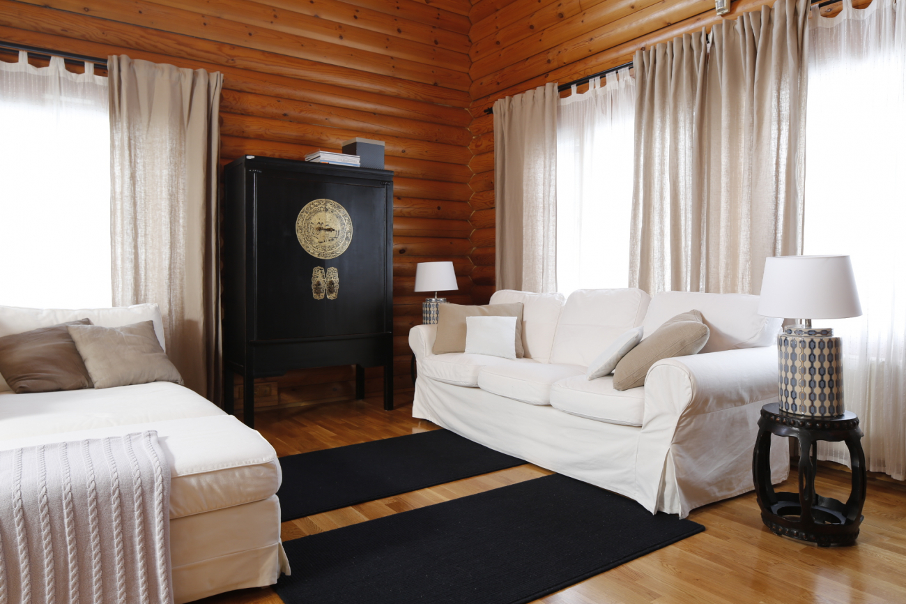 Шкаф распашной двухдверный черный "Гуй" ДОМАШНЯЯ ОБСТАНОВКА  017308 Черный Santreyd  - Вид №3