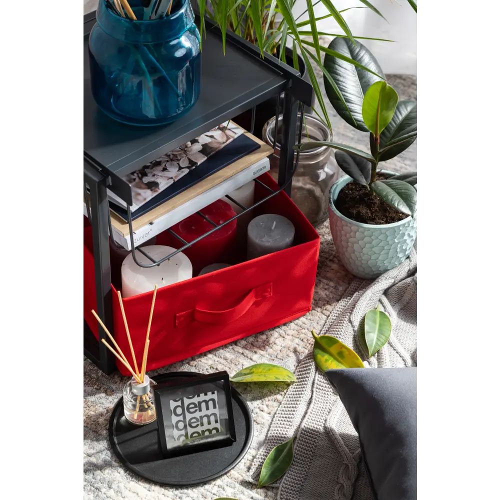 Полка-ящик Spaceo KUB Paris металл цвет графит STLM-2194841 - Вид №4