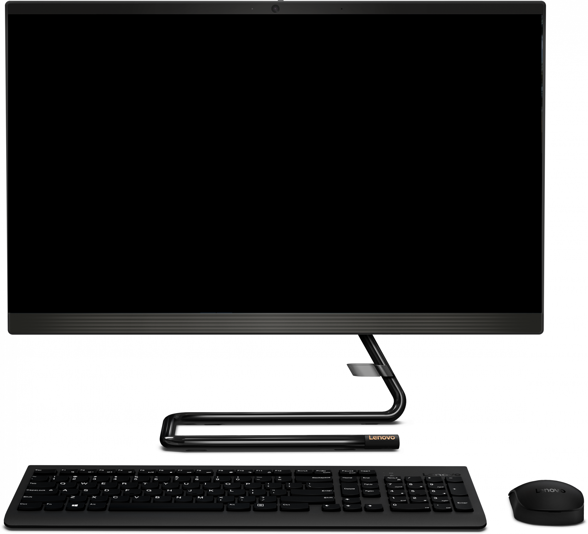 F0E800FVRK ideacentre aio a340-24iwl 23.8"(1920x1080 ips)/intel core i3 10110u(2.1ghz)/8192mb/1000gb/dvdrw/int:intel uhd graphics 620/bt/wifi/war 1y/5.87kg/black/dos + клавиатура, мышь usb Lenovo Santreyd 