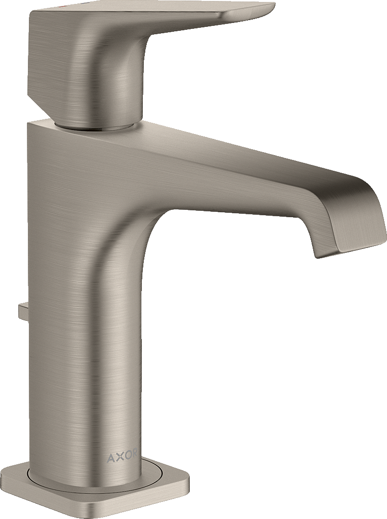 36110800 Смеситель для раковины 130, однорычажный, с рычажной ручкой и сливным гарнитуром AXOR CITTERIO E