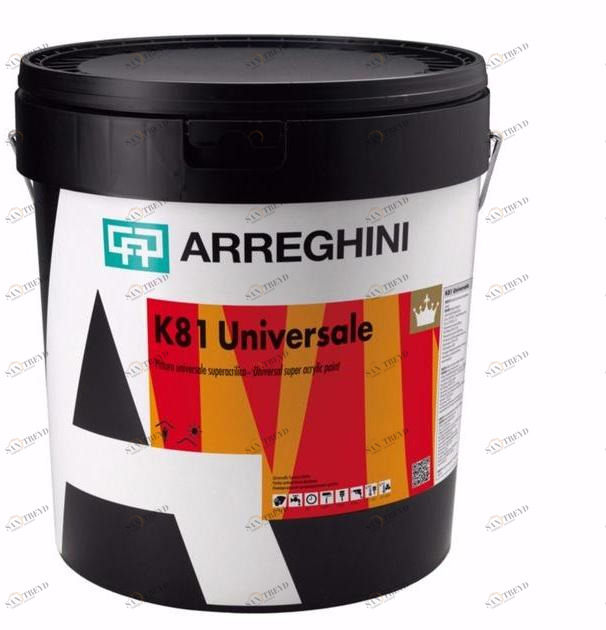 CAP ARREGHINI Супер-акриловая универсальная краска K81 sun-id-1391800