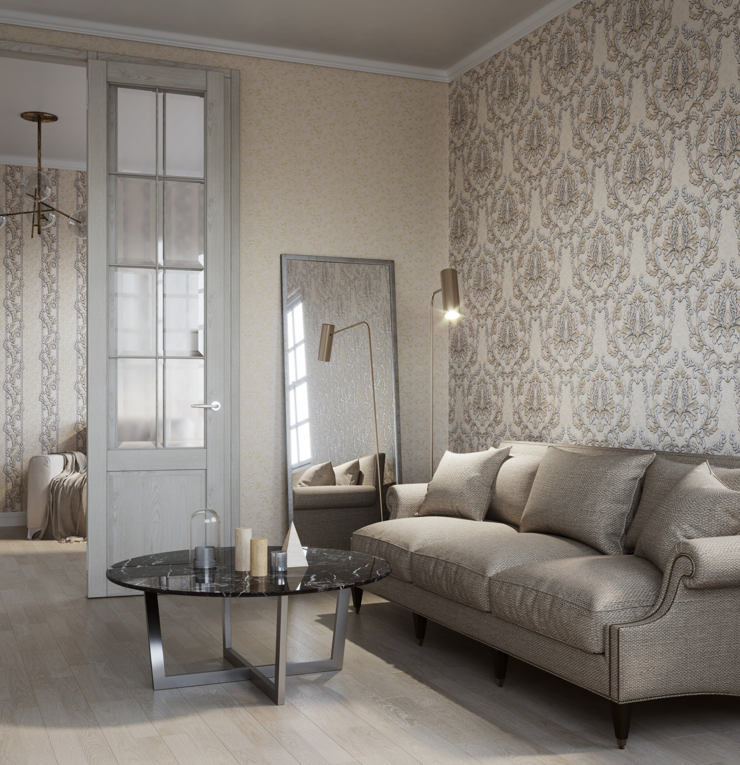 Рулон обоев основа Флизелиновая HC31040-22 Home Color Мин. заказ 6 рулонов HC3104022 - Вид №6
