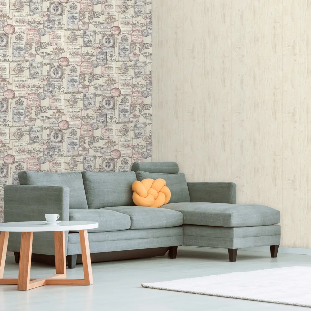 Обои флизелиновые Euro Decor Bordeaux бежевый 1.06 м ED7220-01 88762124 STLM-2160809 - Вид №3