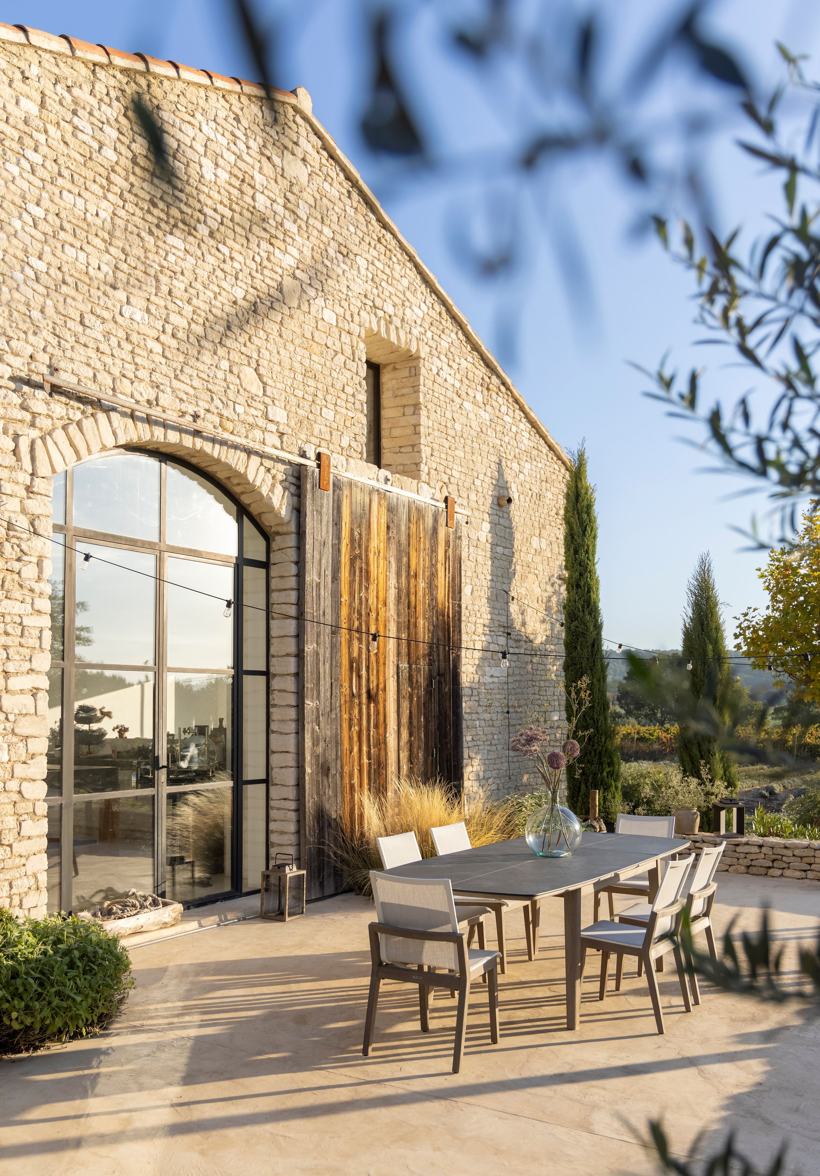 HPL выдвижной прямоугольный садовый стол Les Jardins® Копенгаген ARCH-00027616 - Вид №1