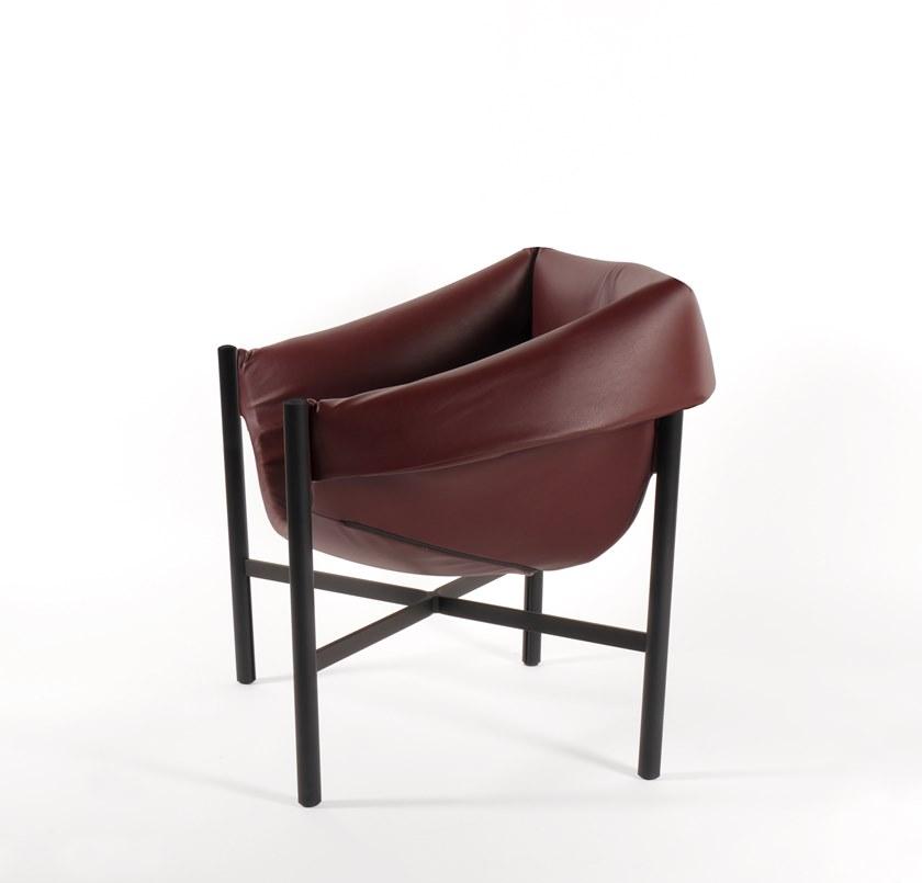 DANTE - Goods And Bads Кожаное кресло с подлокотниками sun-id-1397622 - Вид №4