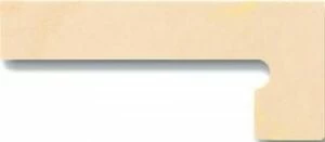 Pulido Beige Maya Zanquin Izq. плинтус ступени левая 19*42,4 (1кор/8шт)