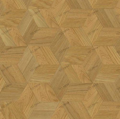 Художественный паркет Da Vinci Щитовой 26-288 Дуб (Гладкая) 500х500 мм 26010288