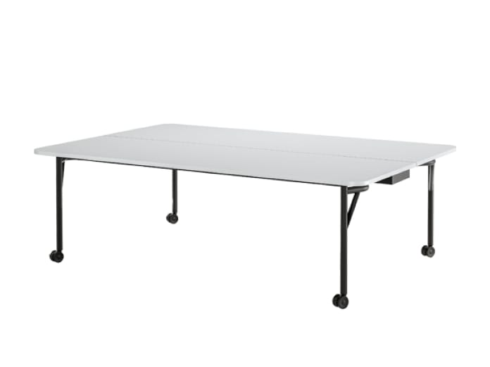 Складной прямоугольный стол из ламината на колесах Howe Folding Surfaces ARCH-00062256