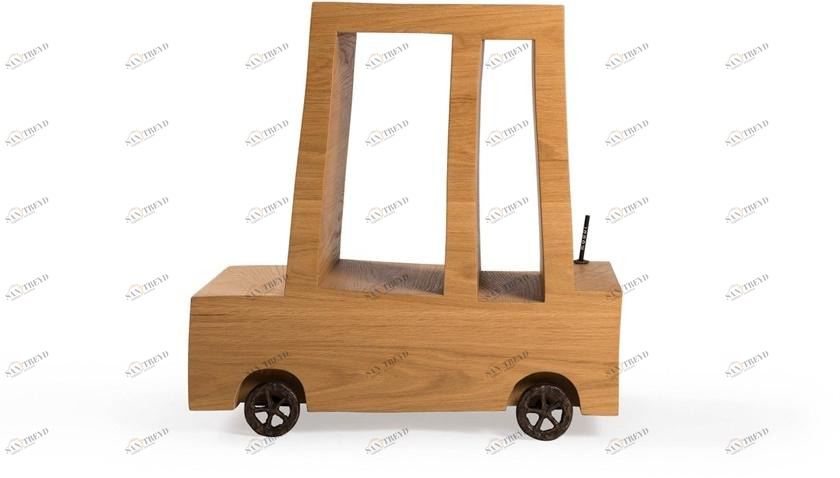 moooi Высокий дубовый журнальный столик с журнальной полкой sun-id-1438885