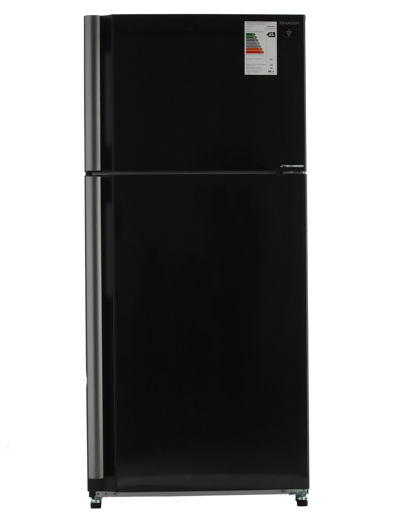 7919034 Холодильник с морозильником   Sharp SJXE55PMBK черный STDN-0084373 - Вид №2