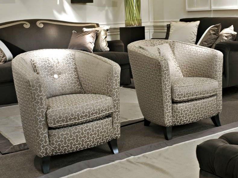 SOFTHOUSE Кресло с обивкой из ткани с подлокотниками sun-id-1357588 - Вид №4