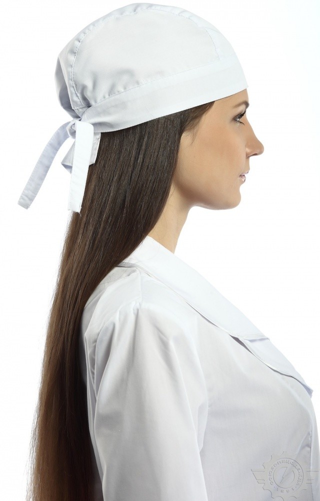 58610 Бандана белая  Спецодежда для продавцов  размер  - Вид №4