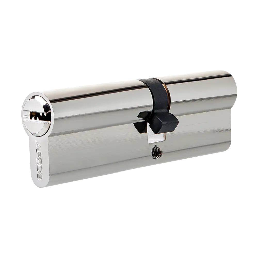 Цилиндр Apecs SM-80(35/45)-NI, 35x45 мм, ключ/ключ, цвет никель STLM-2020408