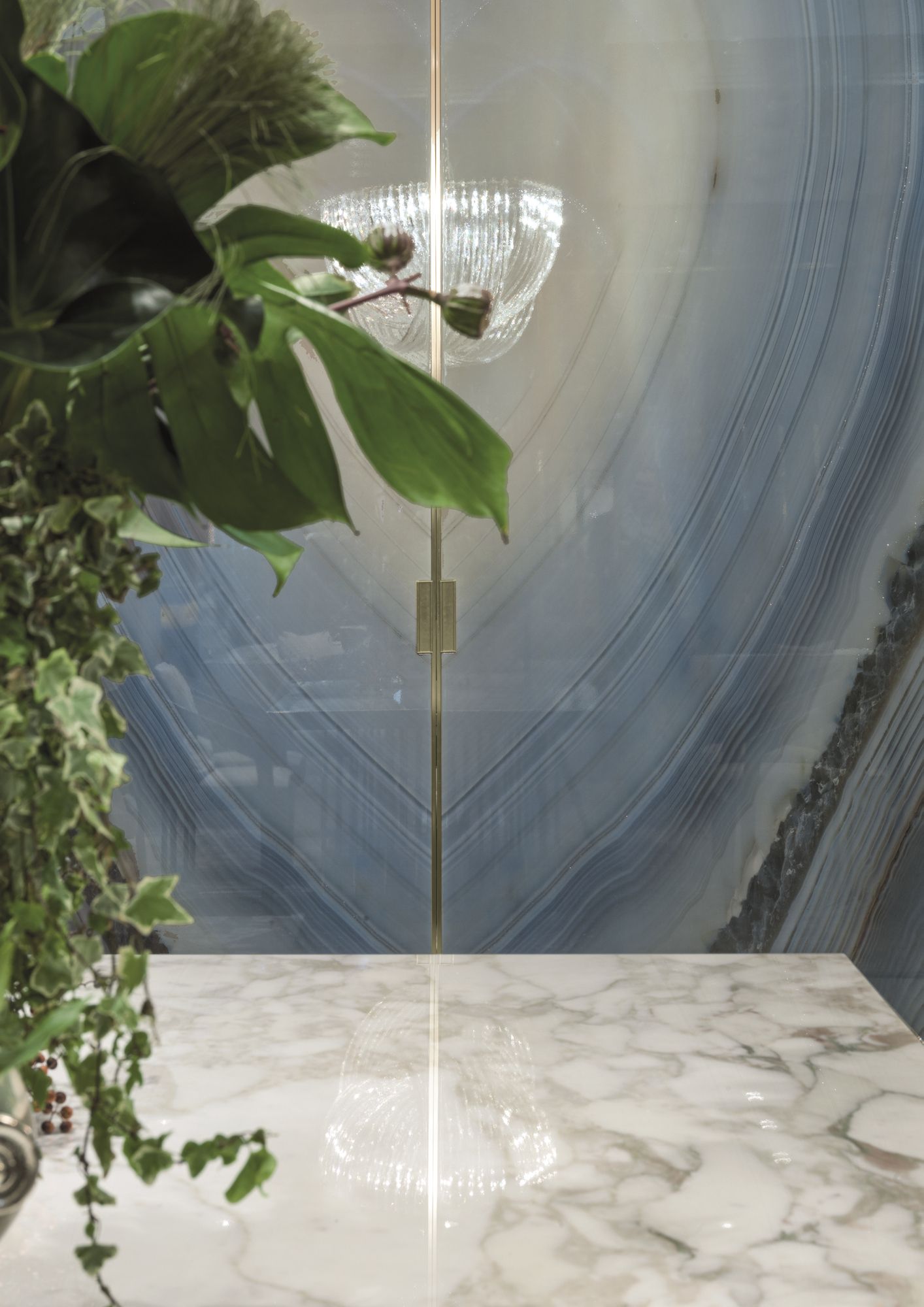 Глазурованная дверь из керамогранита Longhi Aluminiun Chic-Doors ARCH-00105715 - Вид №6